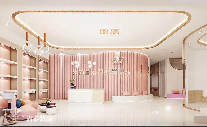 一线教培设计|500㎡舞蹈学校，来一场现实版的公主出逃城堡？