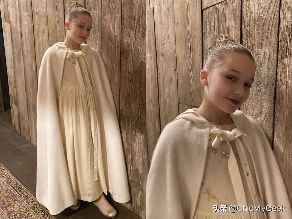 哈珀塞文贝克汉姆妈妈的时尚单品 (贝克汉姆大女儿穿衣风格)