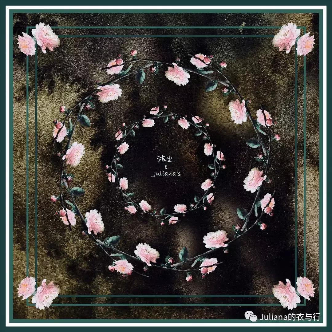 从服装外企高管到独立设计师,她把文学作品做成丝巾系在脖子上