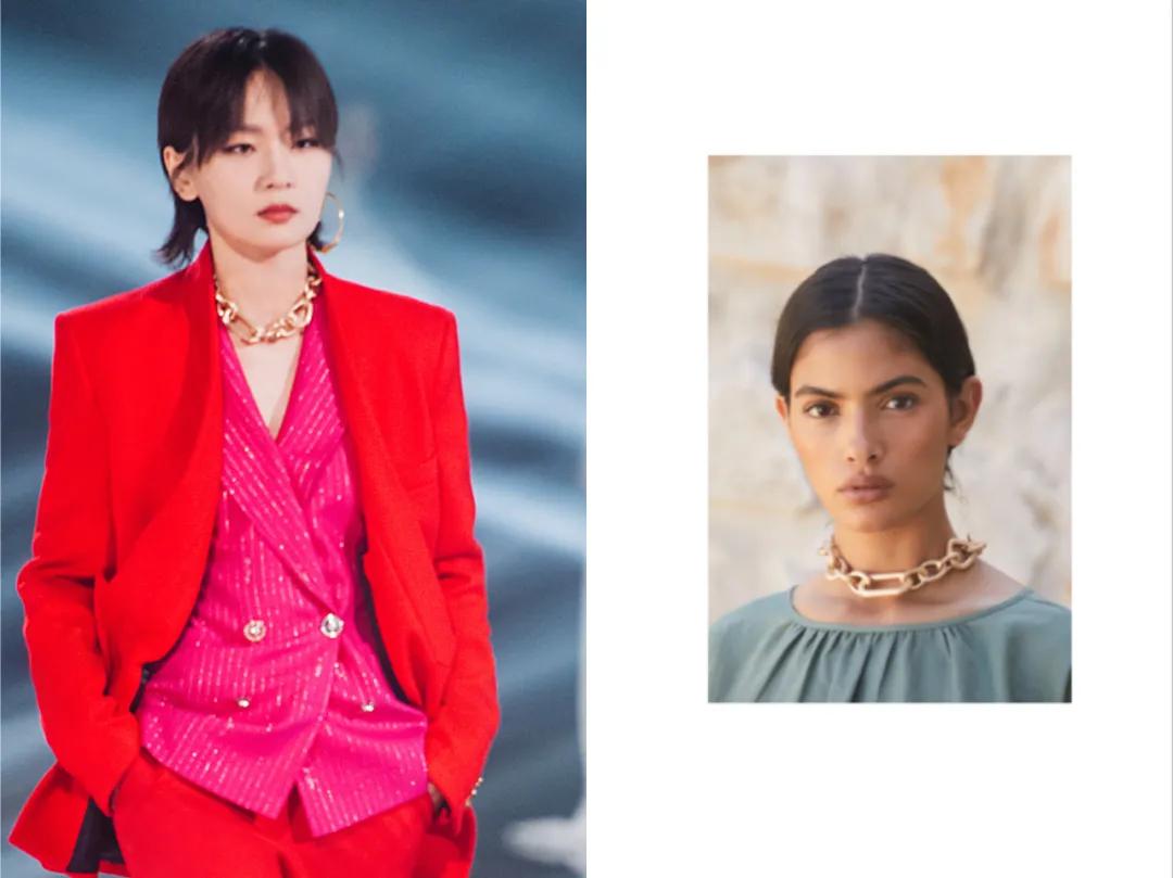 项链耳环一套轻奢小众高级感,100多轻奢项链耳环一套高级感