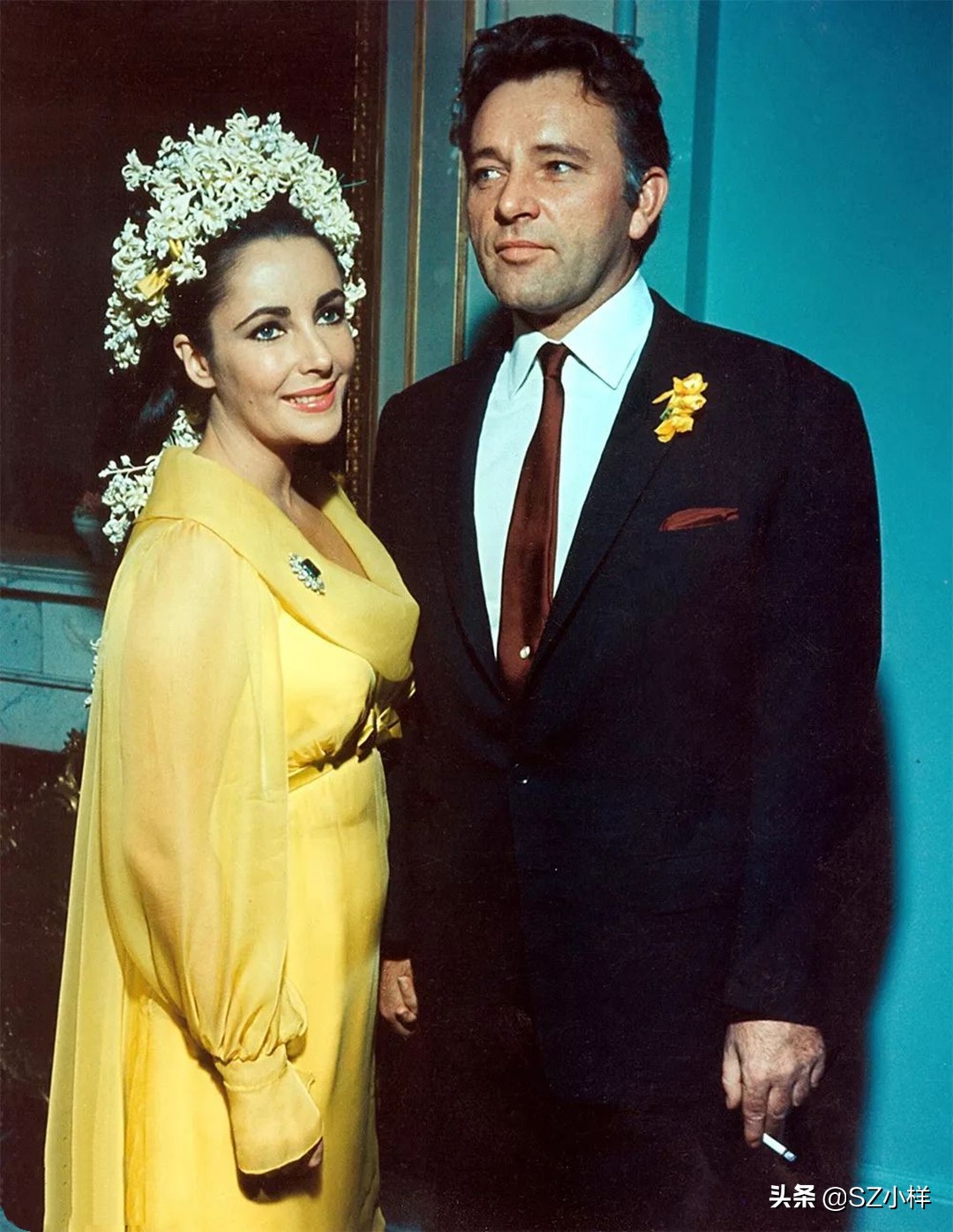 伊丽莎白泰勒传奇人生,伊丽莎白泰勒戴钻石