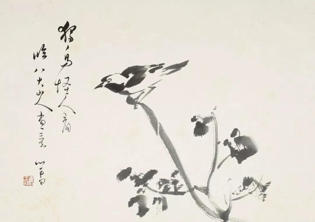 溥心畬册页精选,溥心畲书画作品清新淡雅意境悠远