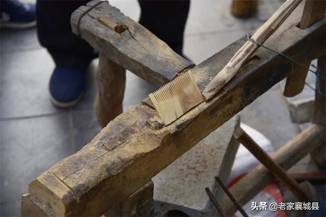 河南手工木梳,传统手艺木梳子