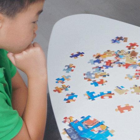 雷佳音送岳云鹏女儿拼图完整版,岳云鹏雷佳音天天向上拼图