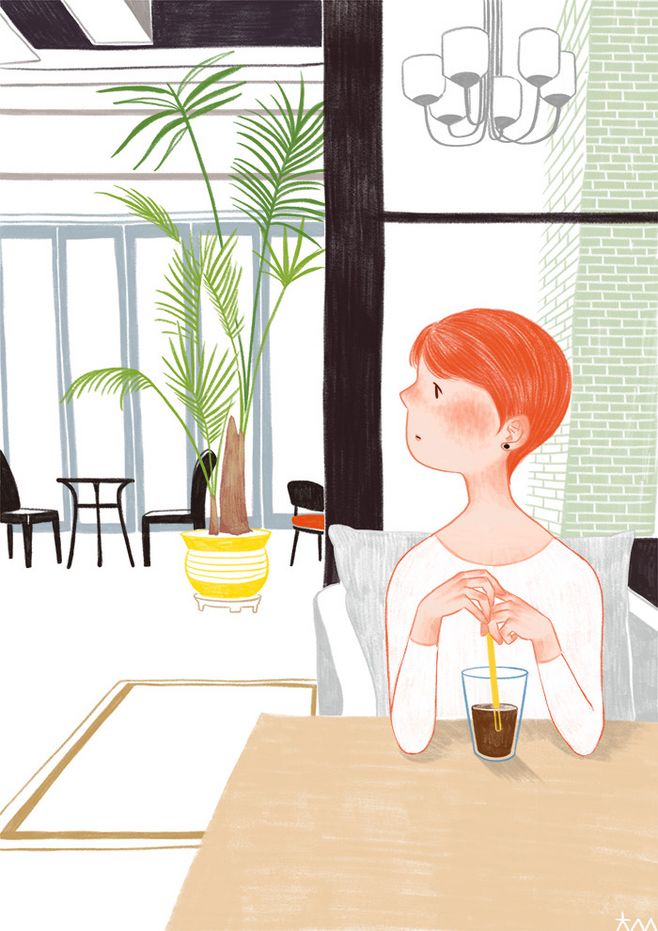 平凡的小幸福，来自韩国艺术家 Chassam