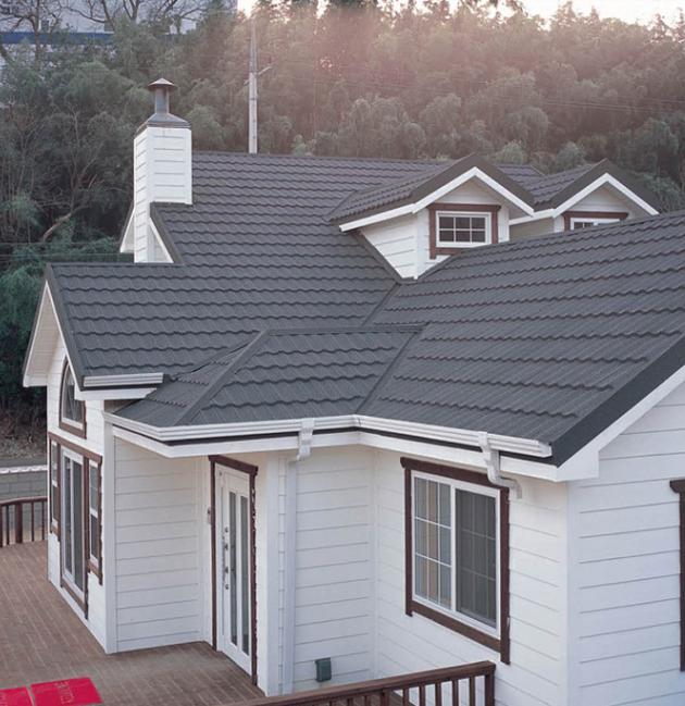 常州屋顶翻新彩石金属瓦,定州市屋顶彩石金属瓦