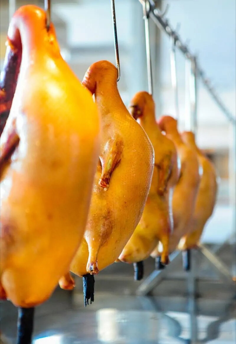 正宗北京烤鸭烤法,北京烤鸭怎么烤及配方