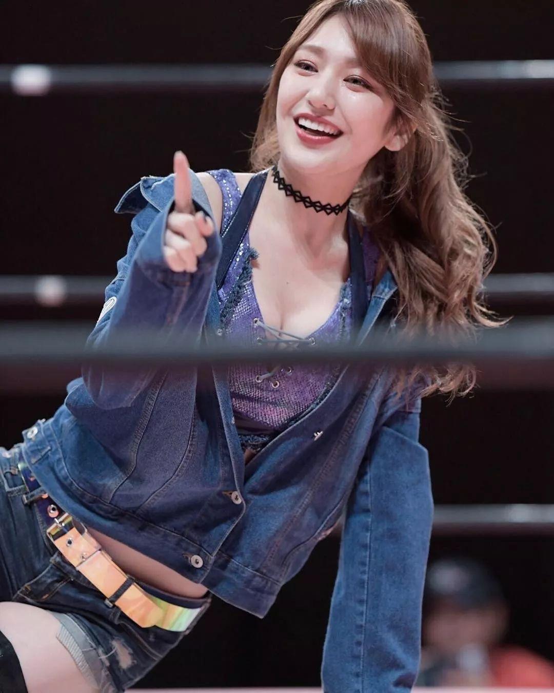 日本美少女摔跤手,日本女子摔跤可爱呆萌