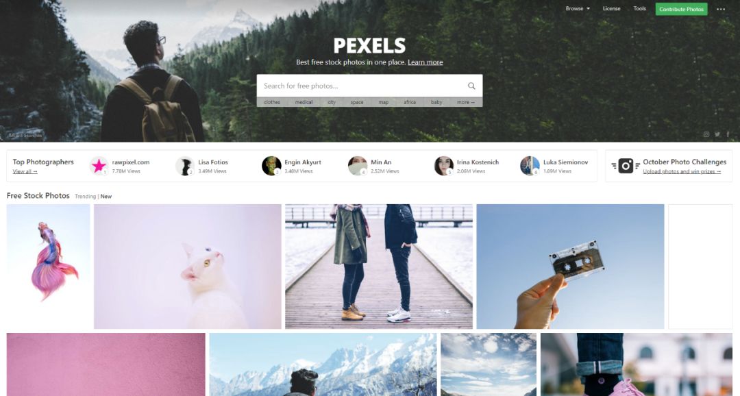 好物分享视频素材网站免费大推荐,25个优质免费可商用图片素材