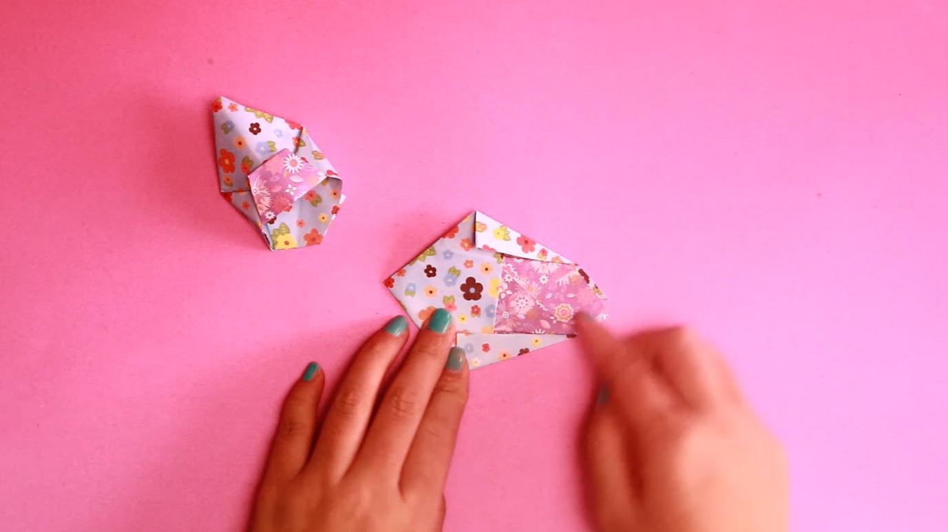 折纸高跟鞋8岁小孩能穿的,一二三年级女生高跟鞋折纸教程