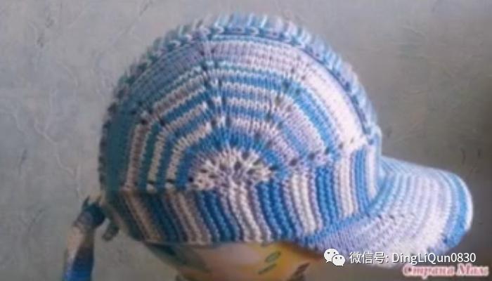 针织作品30款时尚钩花装饰帽子,简单易学又好看的针织帽子