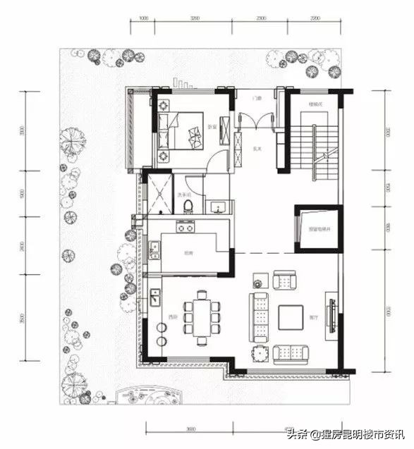 昆明官渡区别墅600平,昆明滇池边性价比高的别墅