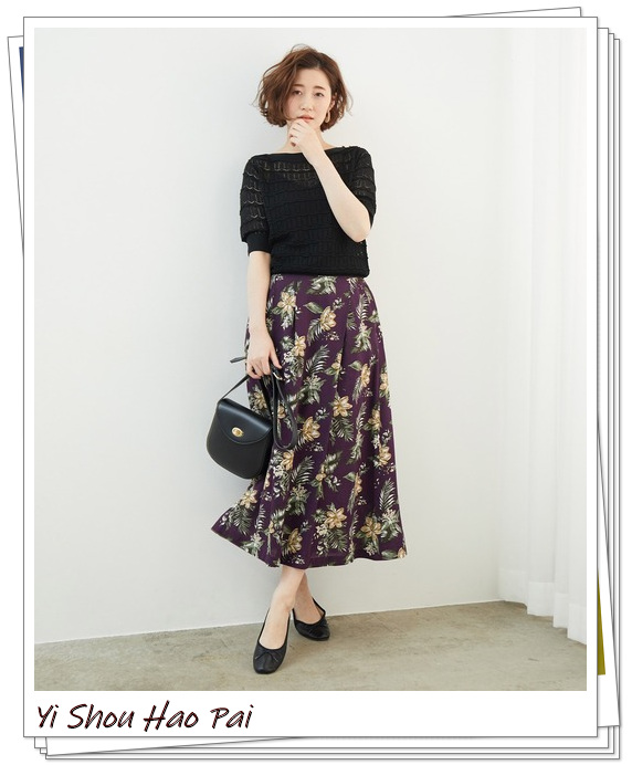 15种春季穿衣搭配图,印花上衣时尚穿搭