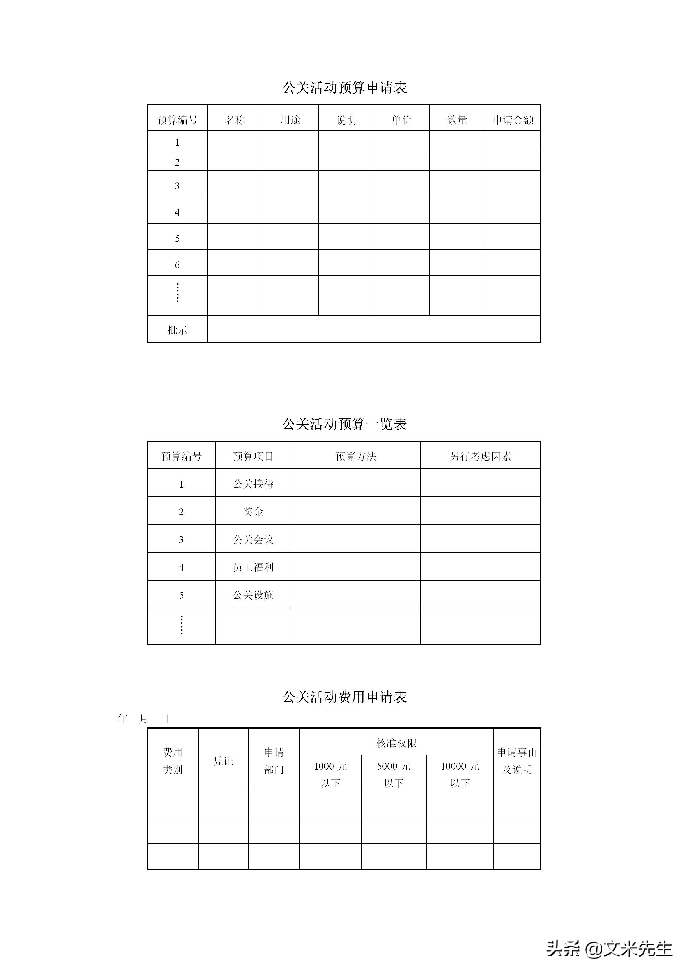 行政管理常用表格有哪些,行政管理制度表格流程规范大全图