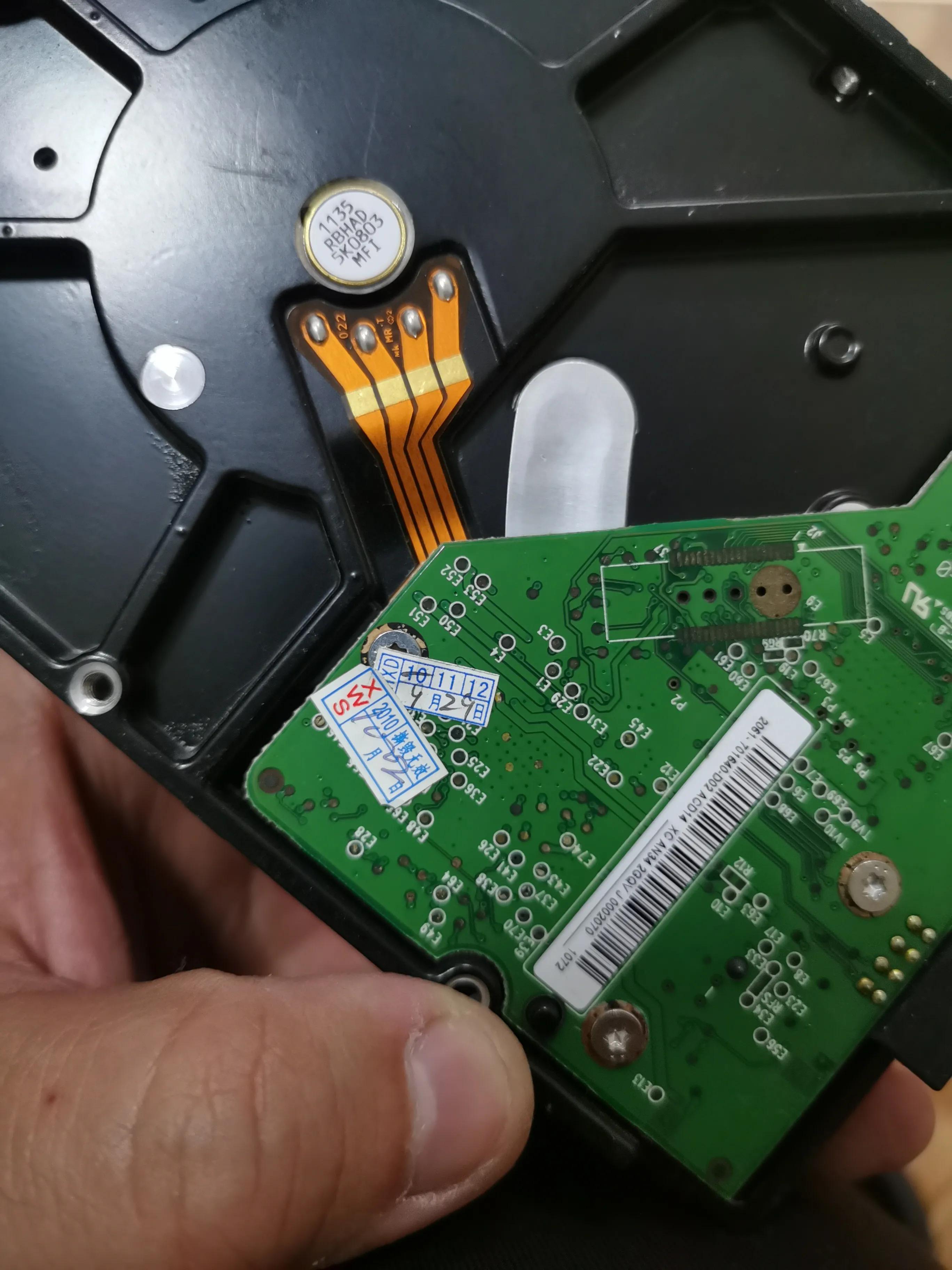 西部数据WD10EALS机械硬盘整整十年终于“坏了”