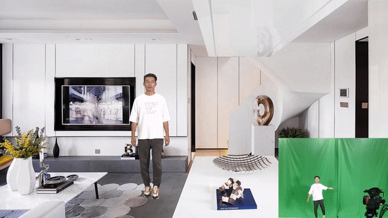 直播绿幕背景怎么做,怎么用绿幕布做直播