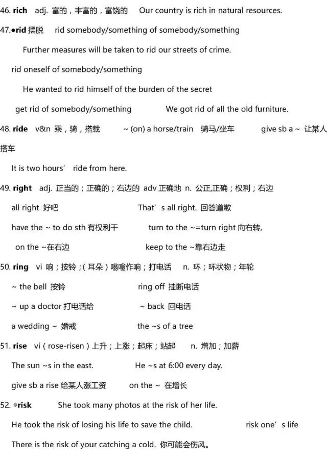 高考英语40篇搞定3500词解析,2022高三必背英语3500单词