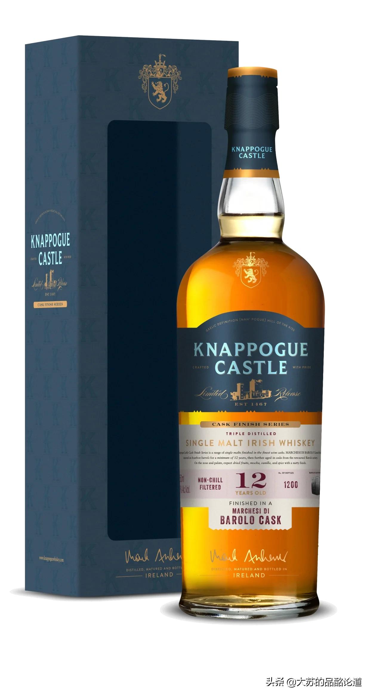 爱尔兰单一壶式威士忌常见品牌,威士忌推荐新手入门纯饮爱尔兰