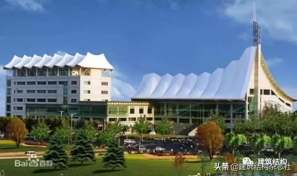 盘点国内著名的膜结构建筑,建筑结构知识介绍