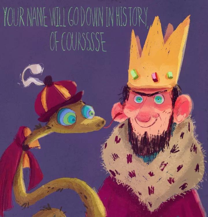 BeatriceBlue，内心有光，所画皆暖，用线条打造童真世界