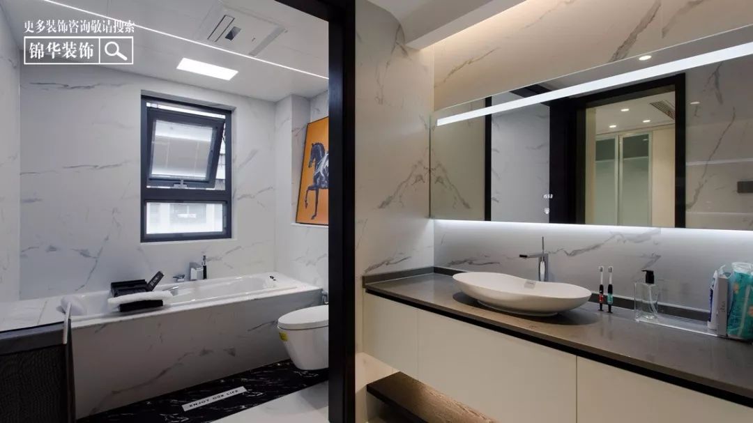 锦华装饰装修实景案例,锦华现代轻奢装修风格