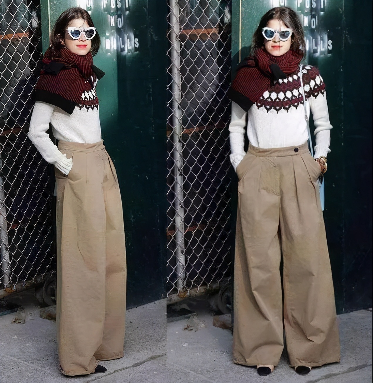 春季毛衣叠穿,毛衣怎么叠穿保暖又时尚