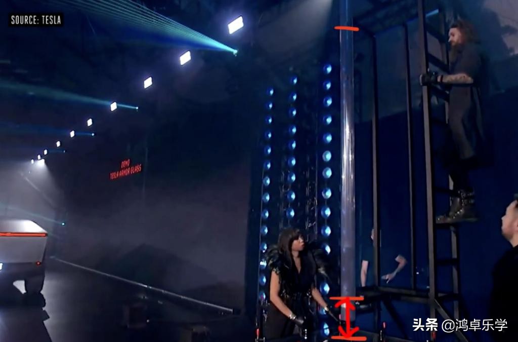 马斯克皮卡玻璃碎了,马斯克车窗玻璃被砸碎