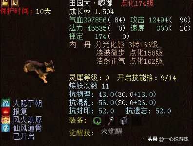 大话西游2野狗视频讲解,大话西游二养殖用什么小妖