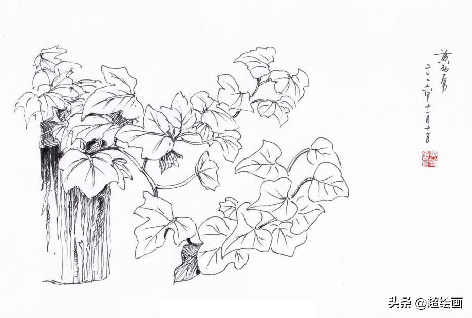 十大顶级钢笔画速写,钢笔速写100幅图片