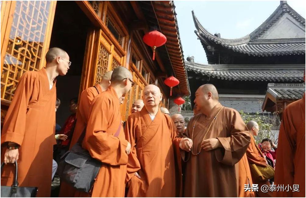 海陵净因寺和尚图片,海陵净因寺图片