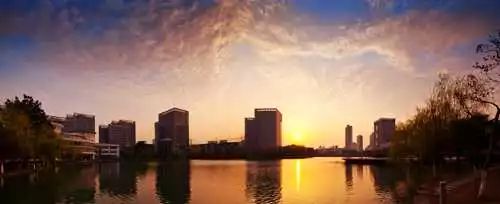 航拍光谷中心全景,光谷软件园航拍