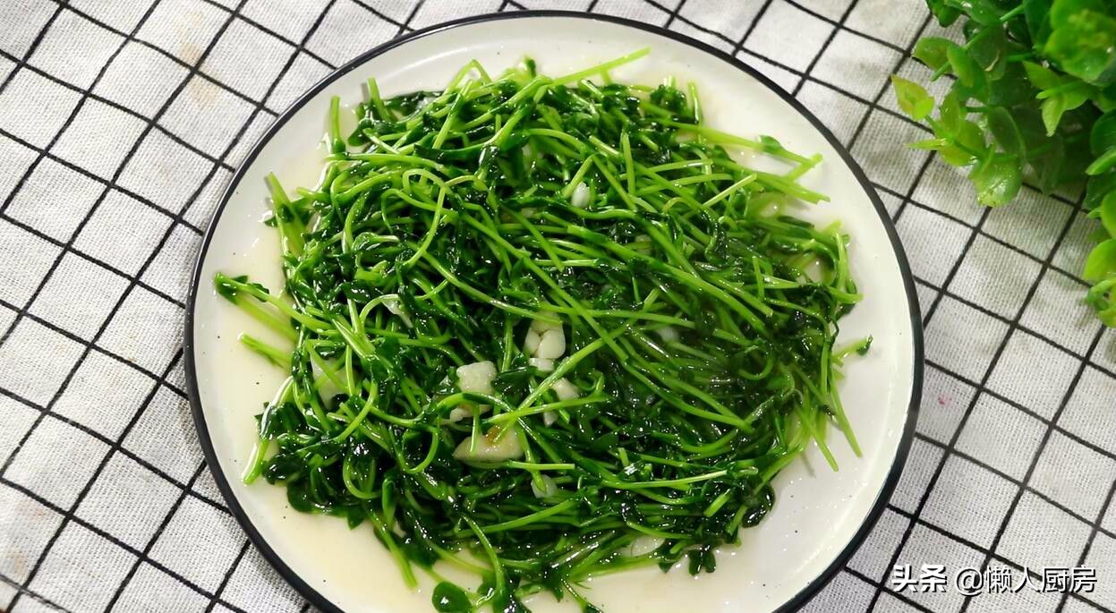 豌豆苗怎么样炒好吃,豌豆苗怎么炒出来最好吃