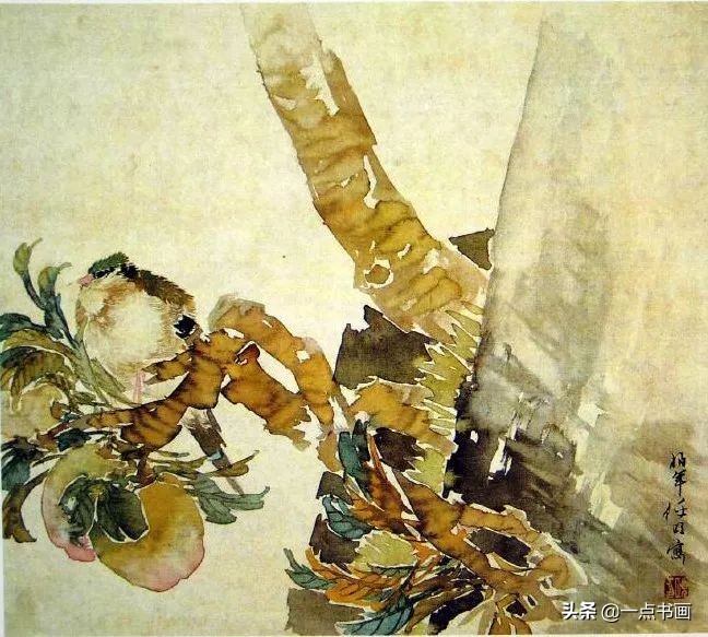 清代画家沈振麟花鸟动物作品欣赏,清代名家山水工笔画作品欣赏