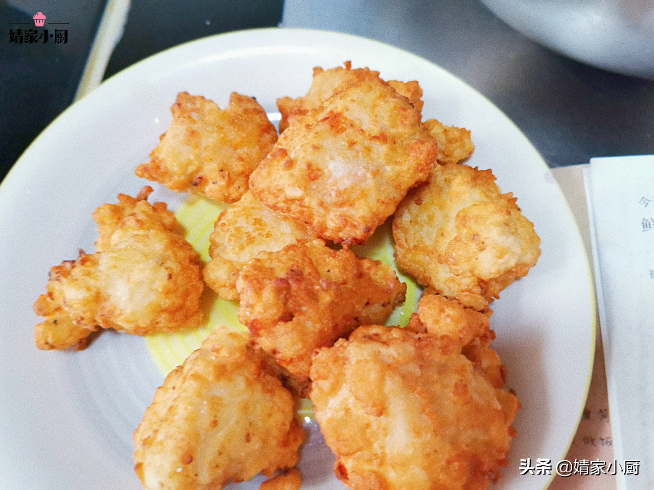 酥脆炸鸡块做法,儿童在家做炸鸡