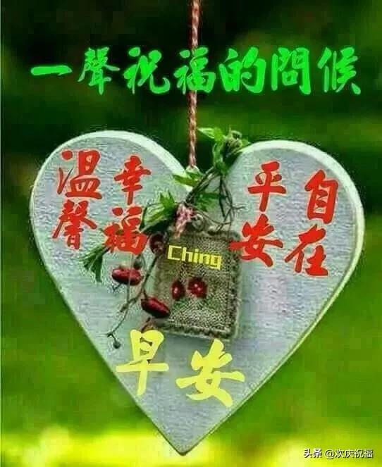 早晨问候语早上好祝福语,最新的早上好问候祝福语图