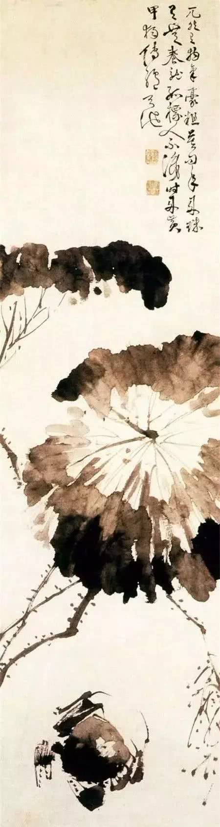 名家笔下的螃蟹诱人极了,中国名家笔下的螃蟹