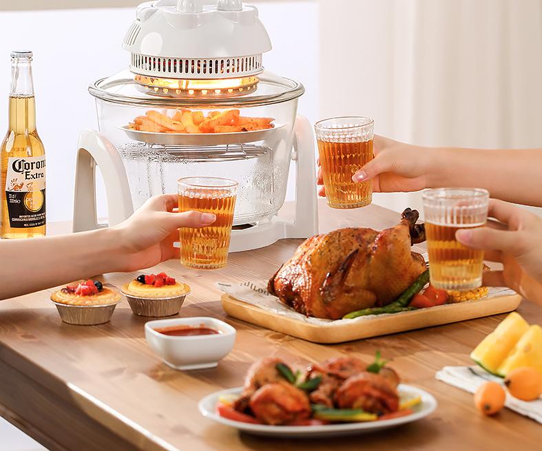 小米可视化空气炸锅1200w,家电空气炸锅