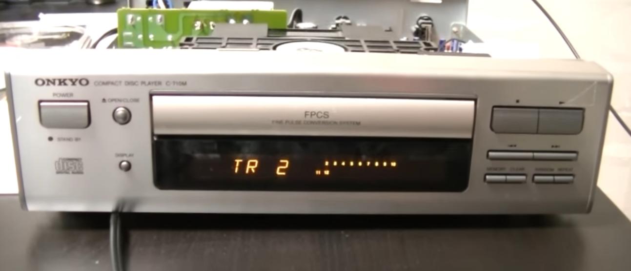 ONKYOC710MCD*放播**机，拆解维修，不读盘故障的思路和维修技巧