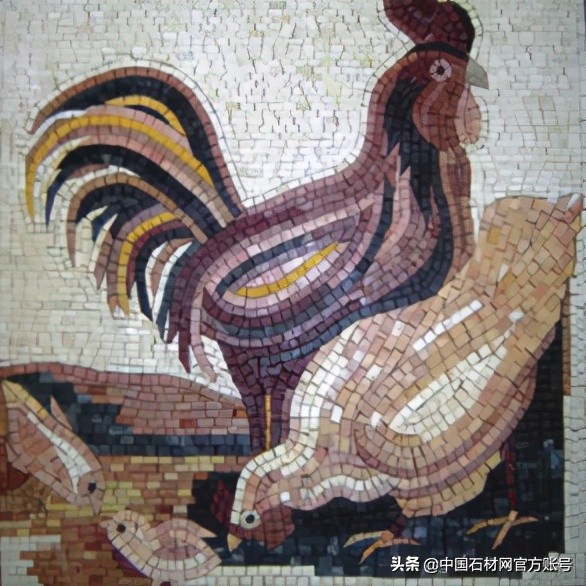 现代简约艺术感大理石马赛克图案,高端石材马赛克效果图