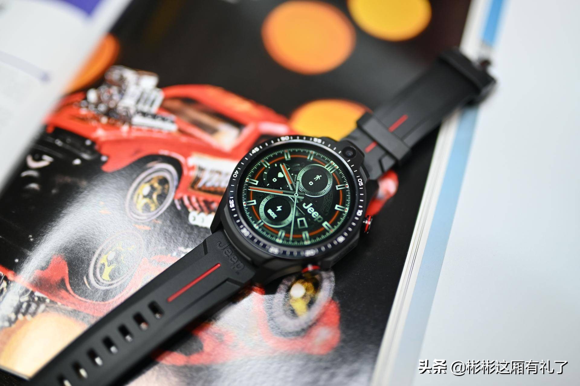 jeep黑骑士智能手表评测,jeep黑骑士智能手表测评人脸解锁