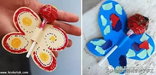 幼儿园手工制作小卡纸大全,圆形卡纸秘密