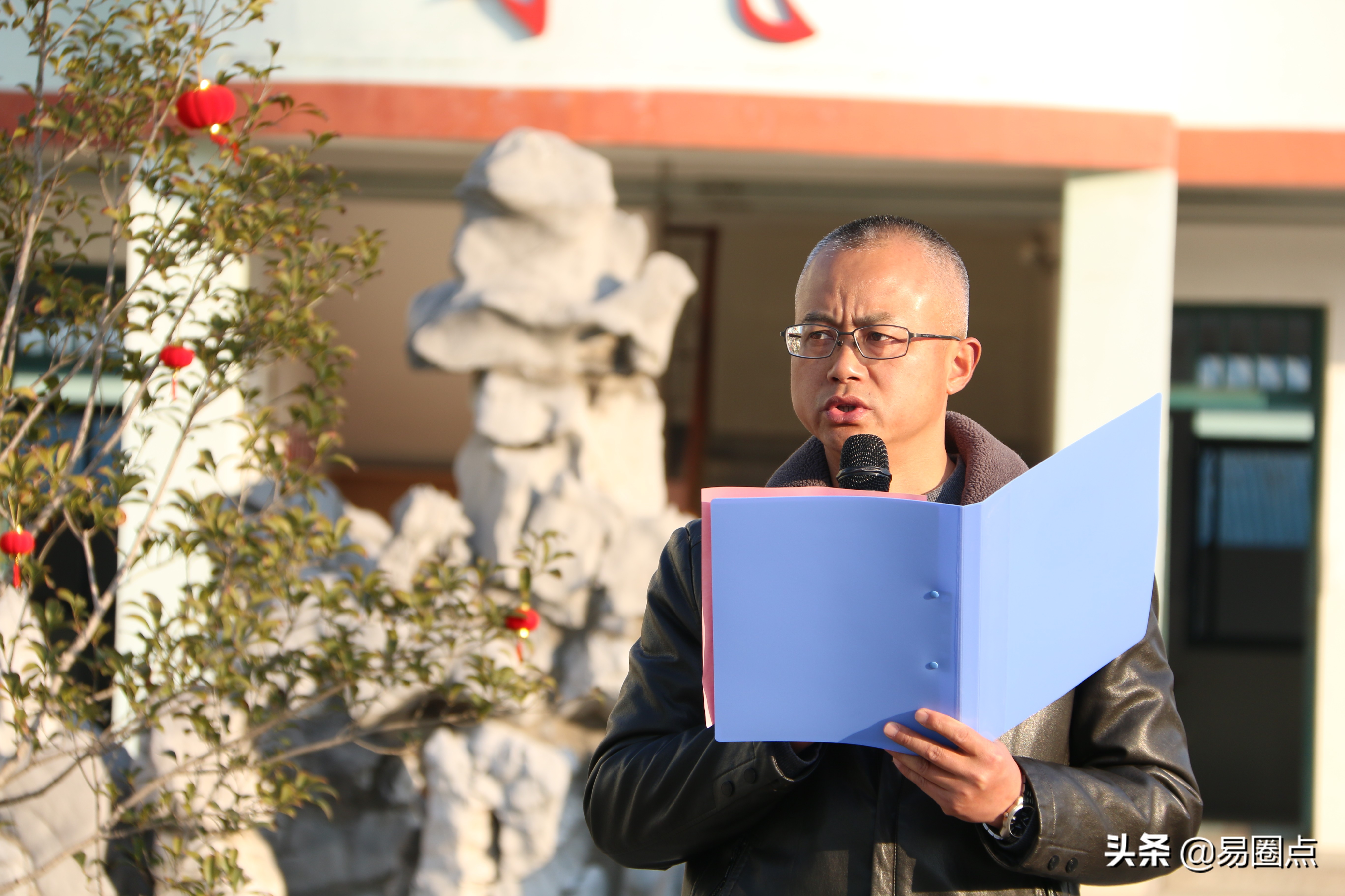 陵江中学开学典礼,下洼学校开学典礼