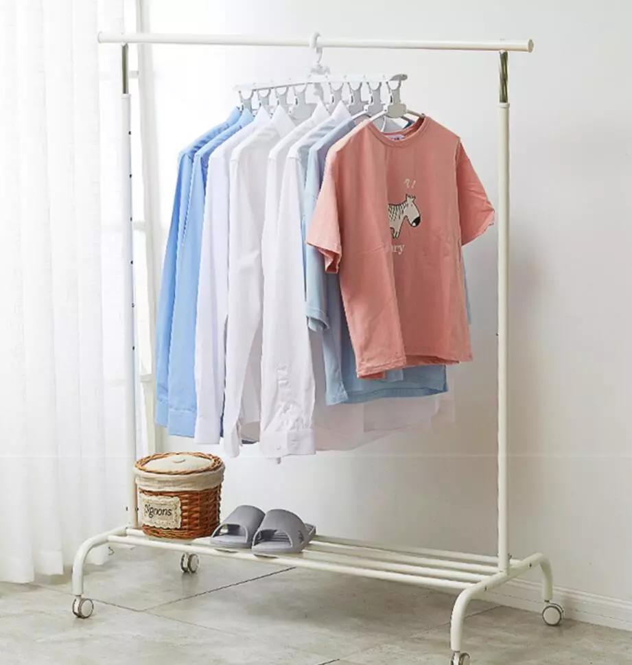 实用衣架设计可以挂很多衣服,家庭最实用的衣架设计