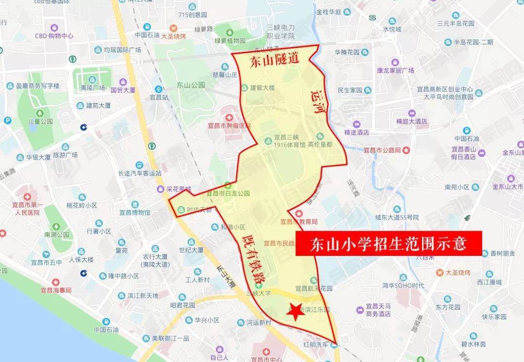 西陵区小学对应楼盘,西陵区2023年中小学划片