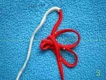 弹力绳穿珠子收尾打结方法,手串绳隔珠结的打结方法