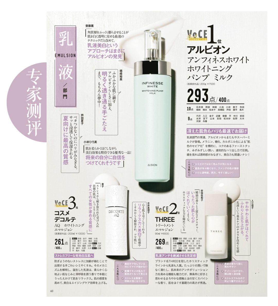 cosme大赏2020下半年平价产品,2018cosme大赏排行