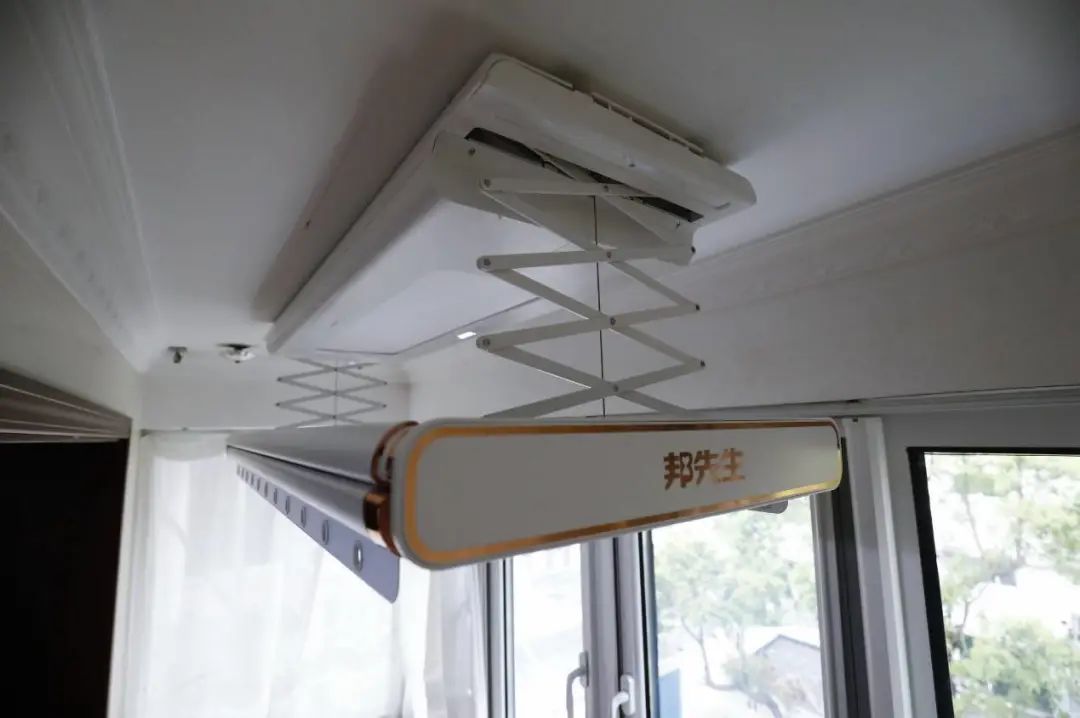 邦先生s31隐形晾衣架安装,邦先生m31晾衣架