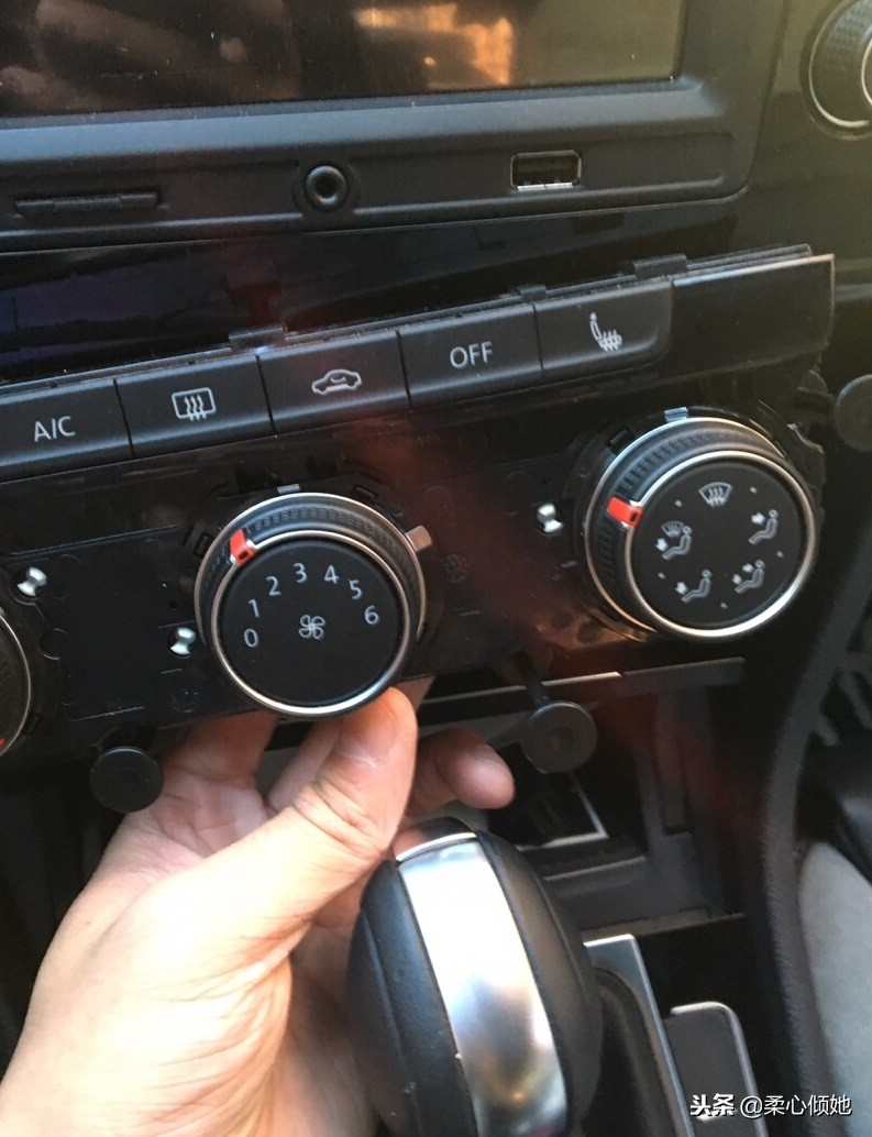 高尔夫7rline空调怎么用,高尔夫7手动空调改自动空调