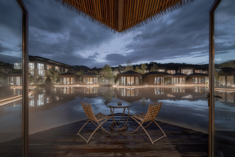 峨眉山民宿设计策划图,天津不知山乡宿