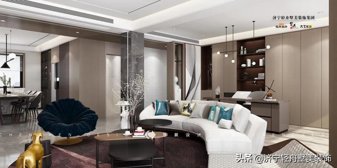 济宁绿地国际城装修设计方案,济宁绿地110平设计图